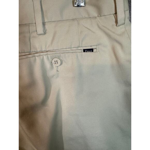 Polo Ralph Lauren Performance Tan Mens Stretch Classic Fit Pants - Size 34x32 - Picture 5 of 10